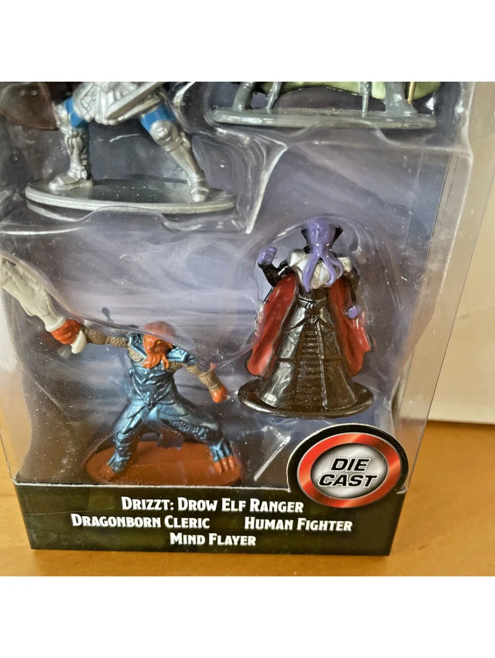 New Jada Dungeons & Dragons Nanofigs Collectibles Toy Figures - Set of 4